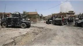  ?? AHMAD AL-RUBAYE |AFP ?? Exército iraquiano retoma ofensiva para expulsar os rebeldes do Estado Islâmico de Mossul