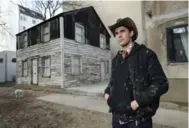  ?? SEAN GALLUP/GETTY IMAGES ?? The Detroit home of civil rights icon Rosa Parks was shipped to Germany and put back together by artist Ryan Mendoza.