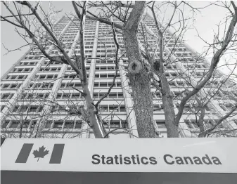  ?? POSTMEDIA NEWS FILE ?? The aim of the 2021 census is to give a complete picture of Canada’s population and the places where Canadians live, according to Statistics Canada.