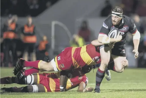  ??  ?? 0 Simon Berghan makes a welcome return to the Edinburgh squad for tonight’s clash with Munster at BT Murrayfiel­d.