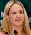  ??  ?? Our minister: Helen McEntee