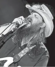  ?? LARRY MCCORMACK/TENNESSEAN.COM ?? Chris Stapleton’s new album, “Starting Over,” includes a heartfelt tribute to his dog, which recently died.