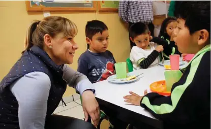  ?? CORTESÍA ?? La secretaria de Educación Pública, Sayonara Vargas, realizó una visita al plantel educativo.