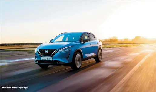  ??  ?? The new Nissan Qashqai.