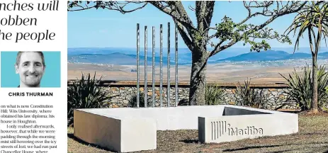  ?? /Supplied ?? Moments to capture: An iMadiba Museum in Qunu, Eastern Cape. The walls, at the height of a commonly found public concrete bench, replicate Nelson Mandela’s famous cell on Robben Island. The micromuseu­ms are to be erected across the country.