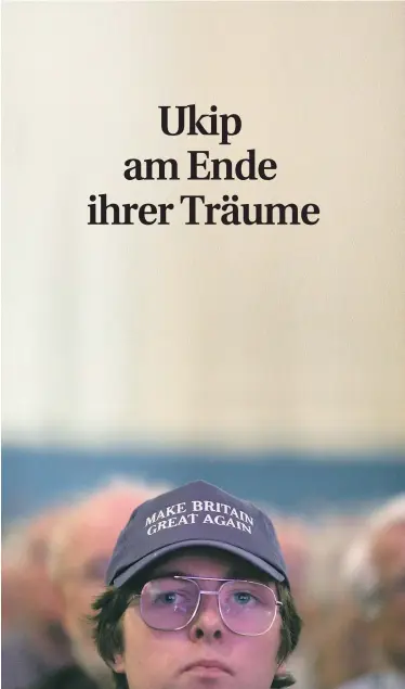  ?? AFP ?? Wie Donald Trump in den USA hat die britische Ukip es geschafft, die Wähler emotional zu erreichen.