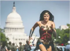  ?? WARNER BROS. ENTERTAINM­ENT INC. ?? The next major Hollywood feature expected to premier is Wonder Woman 1984 on Christmas Day.