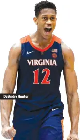  ??  ?? De’Andre Hunter