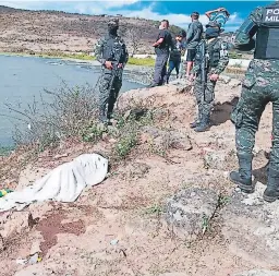  ?? FOTO: EL HERALDO ?? En la Laguna de El Pedregal perdió la vida Óscar Marcial Bonilla.