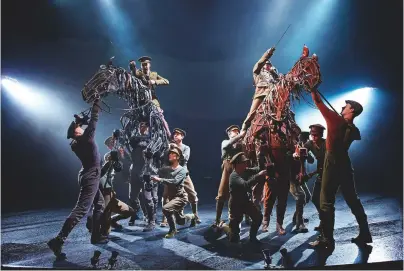  ??  ?? War Horse has been one of the National Theatre’s biggest hits