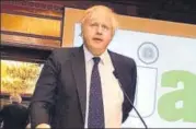  ?? HT PHOTO ?? British foreign secretary Boris Johnson.