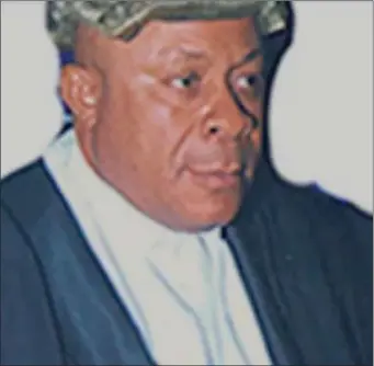  ??  ?? Justice Abang......unjustly vilified coordinate jurisdicti­on.
However, the NJC in its letter with reference number NJC/ F.3/FHC 44/VII/55 stated, “At the end of deliberati­ons, the council found that your petition has no merit as there was no...