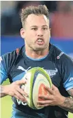  ??  ?? Springbok Francois Hougaard is a target for English clubs