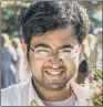  ??  ?? RAHUL MANDAL: Yorkshire scientist tipped to make millions from his Bake Off victory.