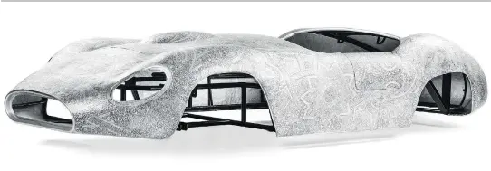  ?? WIM DELVOYE ?? Artist: Wim Delvoye Title: Untitled (Maserati) 2012. Medium: Embossed aluminum Exhibition: Wim Delvoye at DHC/ART