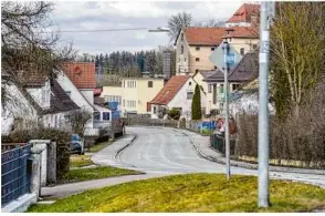  ?? ?? Auch die Ortsdurchf­ahrt von Stetten wird von der Sperrung ab April betroffen sein.