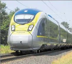  ?? ?? Eurostar trains won’t be stopping at Ashford until 2023; the service was halted in March 2020 when the pandemic hit