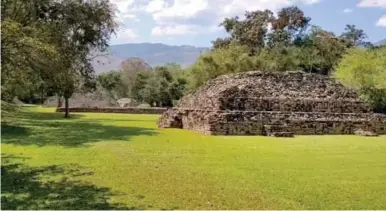  ?? ?? SITIO. Las nuevas excavacion­es se realizarán en el Parque Arqueológi­co El Puente en La Jigua, Copán.