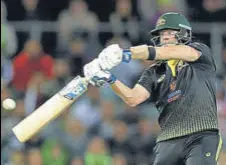  ?? GETTY ?? Steve Smith in action during Tuesday’s win over Pakistan.