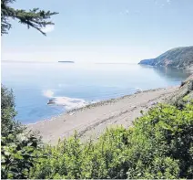  ??  ?? Cape Chignecto Provincial Park, now a part of Hike Nova Scotia's Hiker Challenge, offers many scenic views along its loop trail.