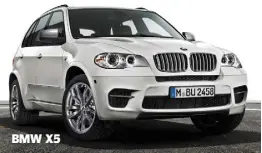  ??  ?? BMW X5