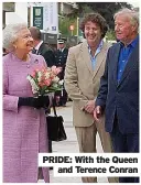  ?? ?? PRIDE: With the Queen and Terence Conran