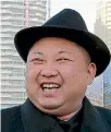  ??  ?? North Korean leader Kim Jong Un