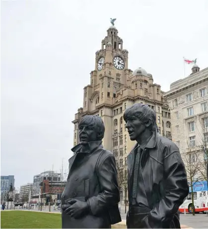  ??  ?? The Beatles are only one part of the history of Liverpool. Today, the city boasts more museums, art galler