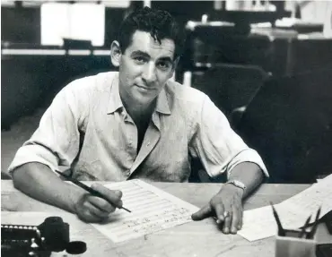  ?? Foto: dpa/Str/AP/Library of Congress ?? Leonard Bernstein, 1947