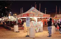  ?? [PHOTO PROVIDED BY HAROLD HAMM DIABETES CENTER] ?? Harold Hamm Diabetes Center is the sponsor of the Oklahoma State Fair’s food row.