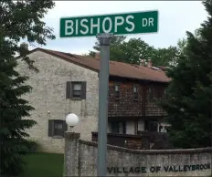  ??  ?? The Villages of Valleybroo­k complex in Chester Heights was where a dispute between neighbors took a deadly turn.