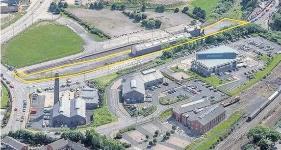  ?? Simon Baston ?? > The developer behind the award-winning Pumphouse redevelopm­ent in Barry is acquiring the former railway goods shed across the road
