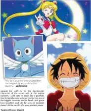  ?? EPIC STREAM ?? One Piece manga series’ Monkey D. Luffy was created by Eiichiro Oda. –