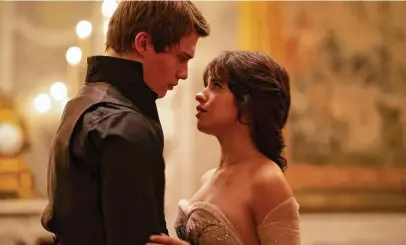  ?? Amazon Prime Studios ?? A fairy tale comes to life as Nicholas Galitzine and Camila Cabello star in the musical “Cinderella.”