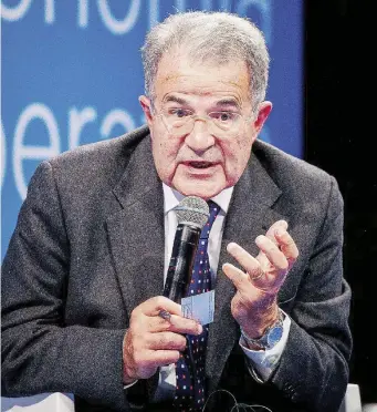  ?? LaPresse ?? Professore Romano Prodi, l’unico a sconfigger­e Berlusconi alle urne