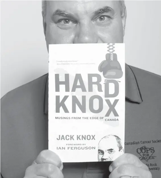  ??  ?? Writer Jack Knox: “Victoria has an off-kilter quality that lends itself to humour. … The gap between our perspectiv­es and those of other Canadians makes us ripe for satire.”