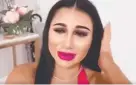  ??  ?? UPSET: Mikaela Testa cries about the changes to likes on Instagram.