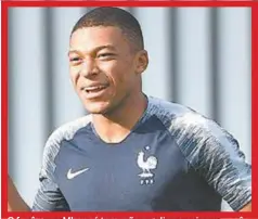  ??  ?? O fenômeno Mbappé tem mãe argelina e pai camaronês