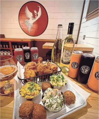  ?? FOUR 8 FRIED CHICKEN ?? Maynard James Keenan’s new concept combines Arizona mead and family recipes.