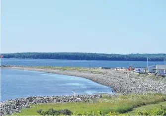  ?? CAPE BRETON POST PHOTO ?? While a popular beach front in North Sydney, Indian Beach, will be opened this year, the site will not be hosting its usually fair of public events. Restrictio­ns still in place to stem the spread of the COVID-19 virus have given cause for the volunteer committee that organized events to put plans on pause for this year.