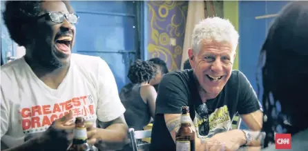  ??  ?? ANTHONY Bourdain documented his adventurou­s culinary experience­s so we could live vicariousl­y through them. No contempora­ry traveller has made an impact quite like him.