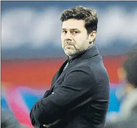  ?? FOTO: EFE ?? Pochettino rebajó el tono con Messi
“No estamos calentando la Champions”, afirmó