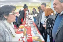  ??  ?? Lors de la visite officielle conduite par le Maire Maurice Correcher