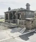  ??  ?? SITE: Old Upper Shibden Hall gatehouse