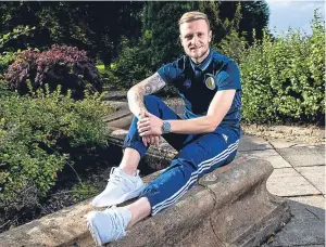  ?? Picture: SNS. ?? Liam Cooper: close to his dream of a debut for Scotland.