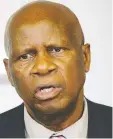  ??  ?? Minister Chinamasa