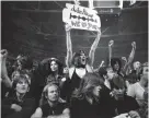  ??  ?? Mark Weiss loves this photograph, which was taken at a 1982 Judas Priest concert.