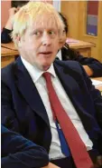  ?? Foto: dpa ?? Premier Boris Johnson: sechs Abstimmung­en, sechs Niederlage­n.