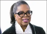  ?? The Canadian Press/AP file photo ?? Oprah Winfrey’s “Favorite Thing” of 2017 is … Oprah Winfrey.