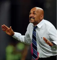  ?? (Getty Images) ?? Risalita L’inter di Luciano Spalletti, 59 anni, ha vinto le ultime tre gare